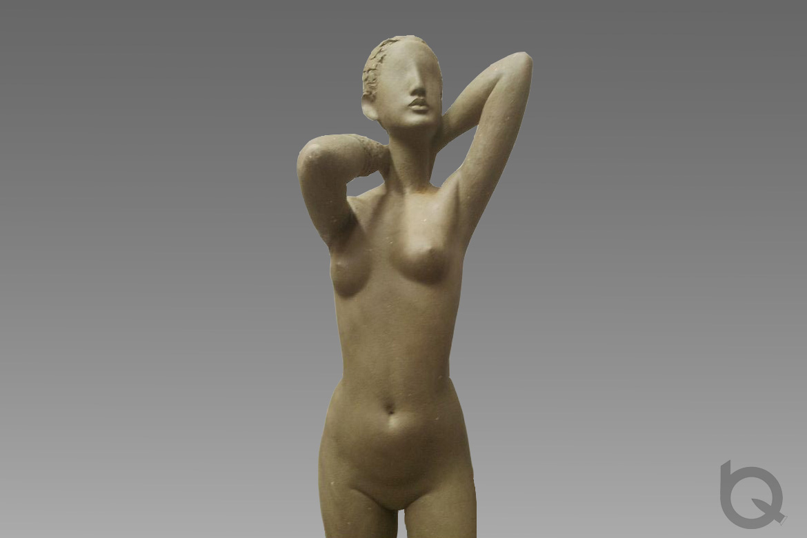 身材苗条的女人体雕塑欣赏