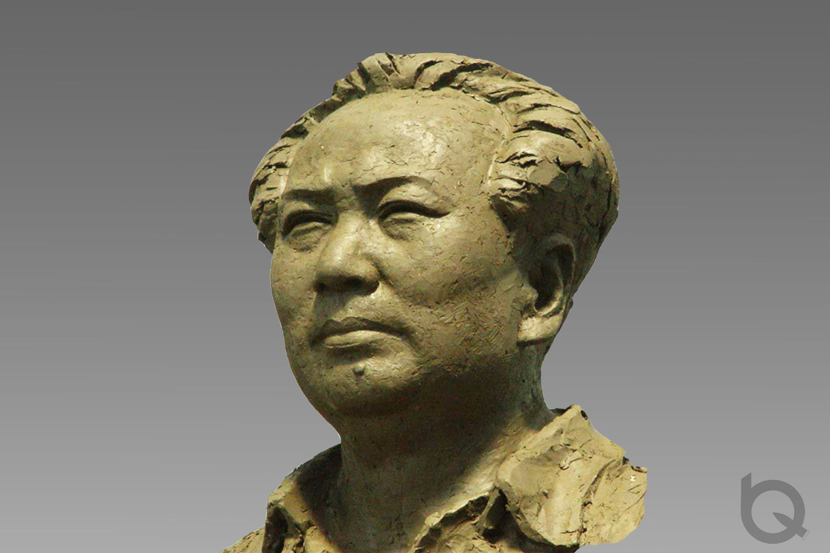 毛主席雕塑头像