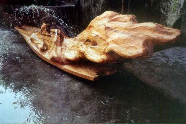 博仟ky开元官网运用木雕塑造的唐代诗人李白