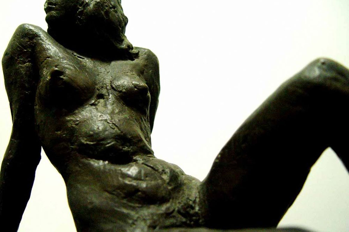 博仟ky开元官网创作的铸铜人体艺术雕塑
