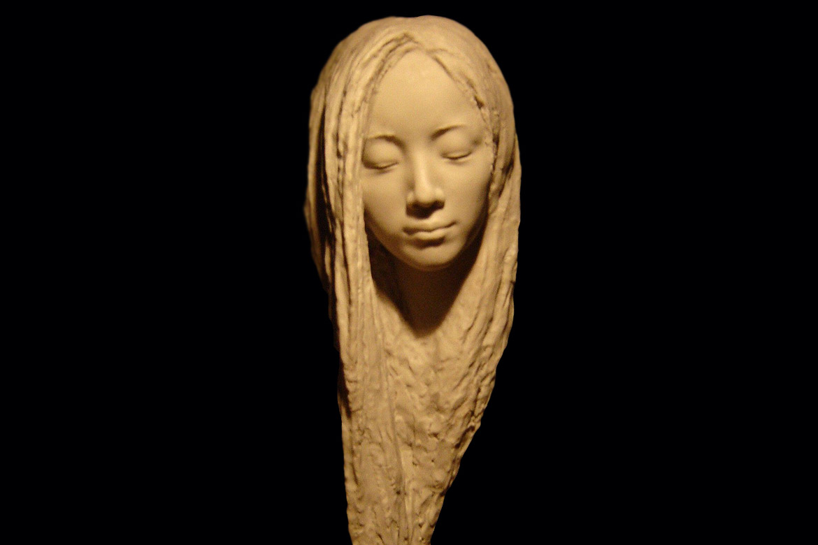 博仟雕塑厂女人头像雕塑