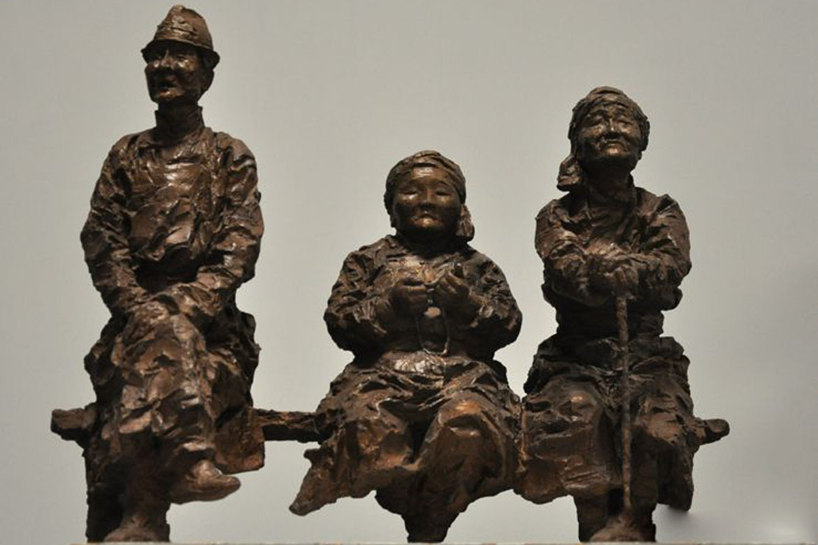 博仟雕塑厂的小时代风景西藏雕塑小品欣赏