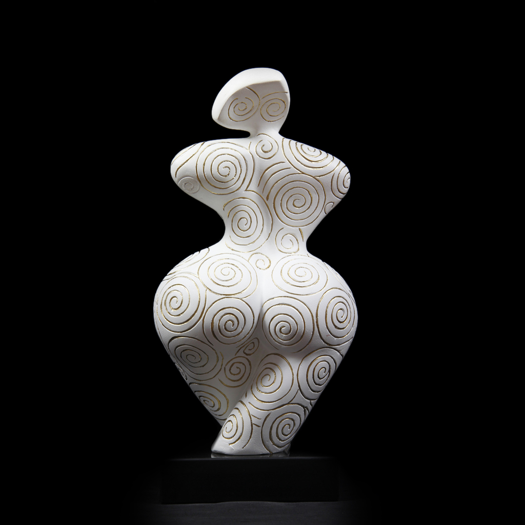女性人体陶瓷欧式抽像人物雕塑图片