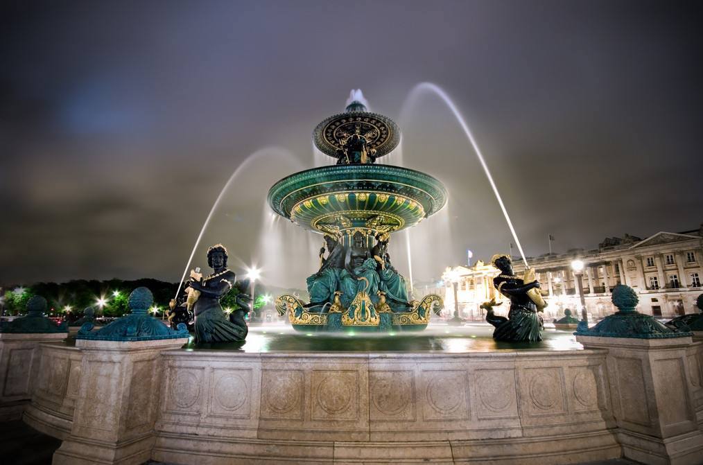 欧洲人物欧式景观喷泉雕塑图片